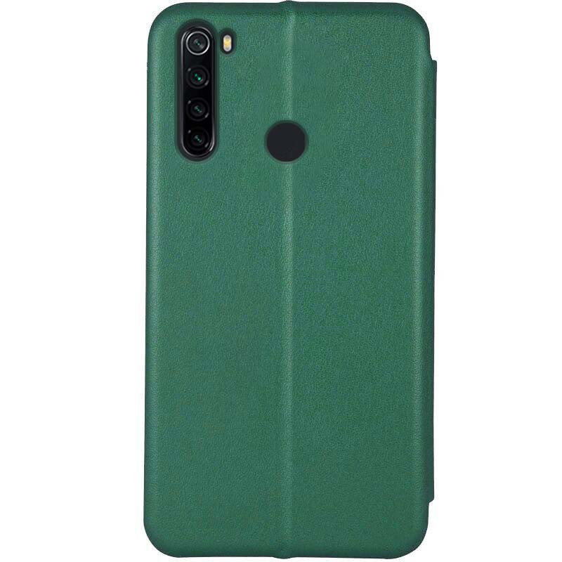 Фото Кожаный чехол-книжка Classy для Xiaomi Redmi Note 8 / Note 8 2021 (Зеленый) в магазине vchehle.ua
