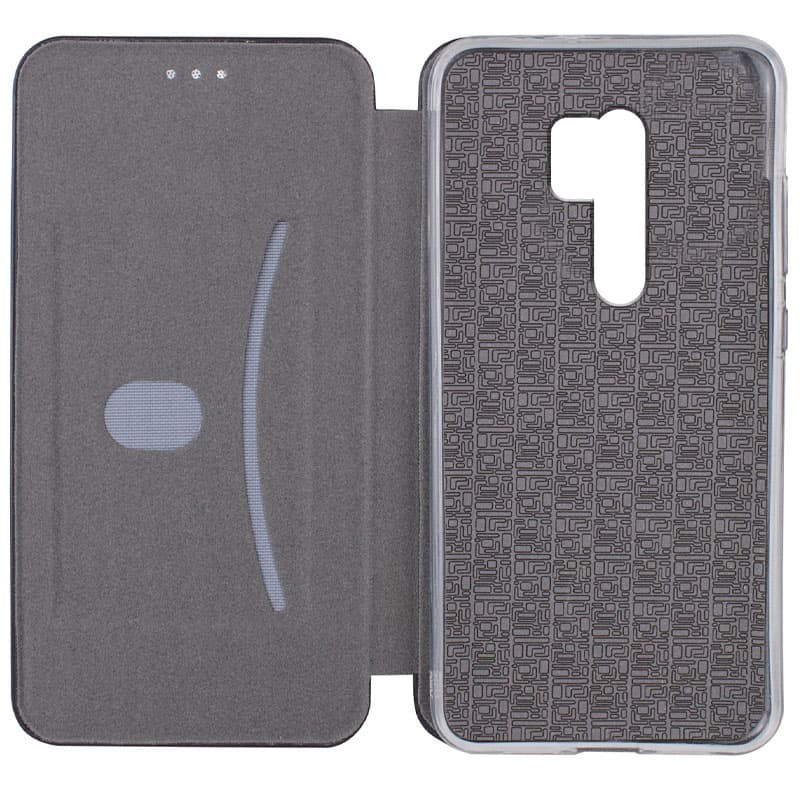 Фото Шкіряний чохол-книжка Classy на Xiaomi Redmi Note 8 Pro (Темно синій) на vchehle.ua