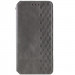 Шкіряний чохол-книжка GETMAN Cubic (PU) на Oppo A38 / A18 (Сірий)