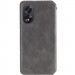 Фото Шкіряний чохол-книжка GETMAN Cubic (PU) на Oppo A38 / A18 (Сірий) на vchehle.ua