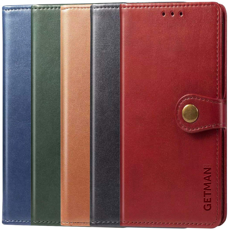 Кожаный чехол-книжка GETMAN Gallant (PU) для Oppo A15