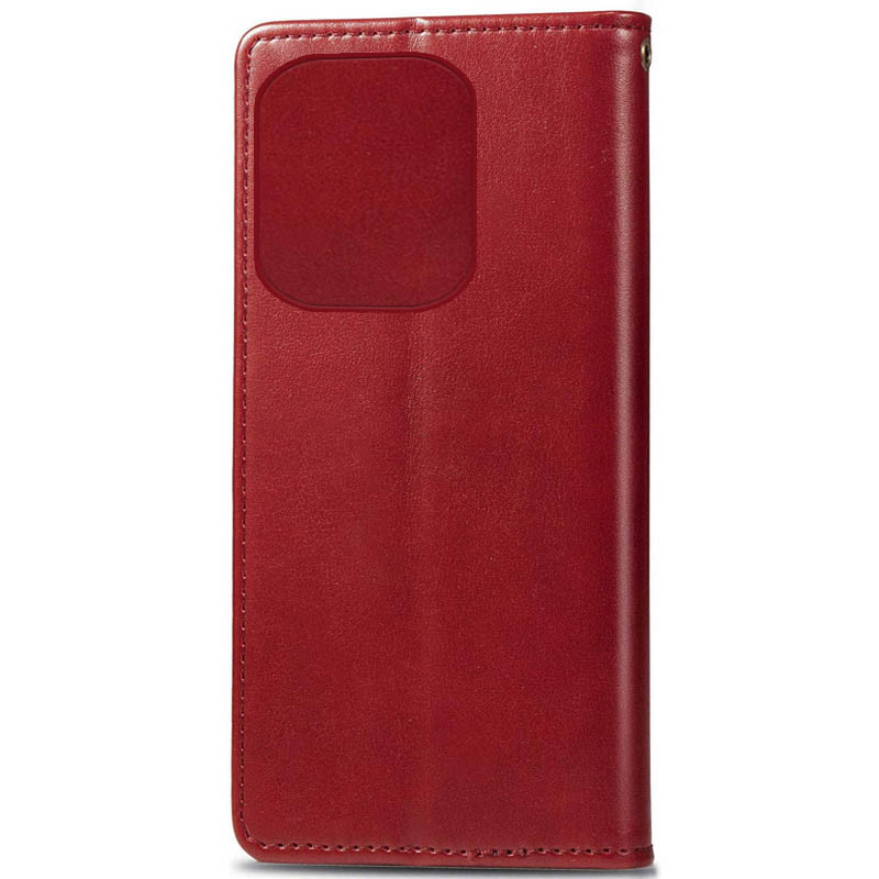 Кожаный чехол-книжка GETMAN Gallant (PU) для TECNO Spark 10 (Красный) в магазине vchehle.ua