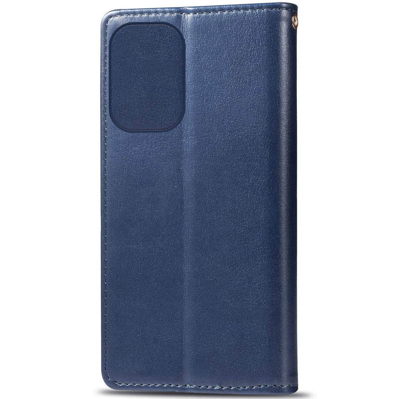 Купить Кожаный чехол-книжка GETMAN Gallant (PU) для ZTE Blade A72 (Синий) на vchehle.ua