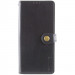 Кожаный чехол-книжка GETMAN Gallant (PU) для ZTE Blade A75 4G (Черный)