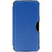 Шкіряний чохол-книжка GETMAN Razor (PU) на Samsung Galaxy A06 (Blue)