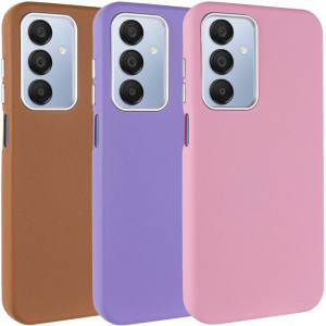 Кожаный чехол Leather Case Metal Buttons для Samsung Galaxy A15