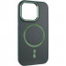 Кожаный чехол SnapCase with Magnetic Safe для Apple iPhone 11 (6.1") (Green)