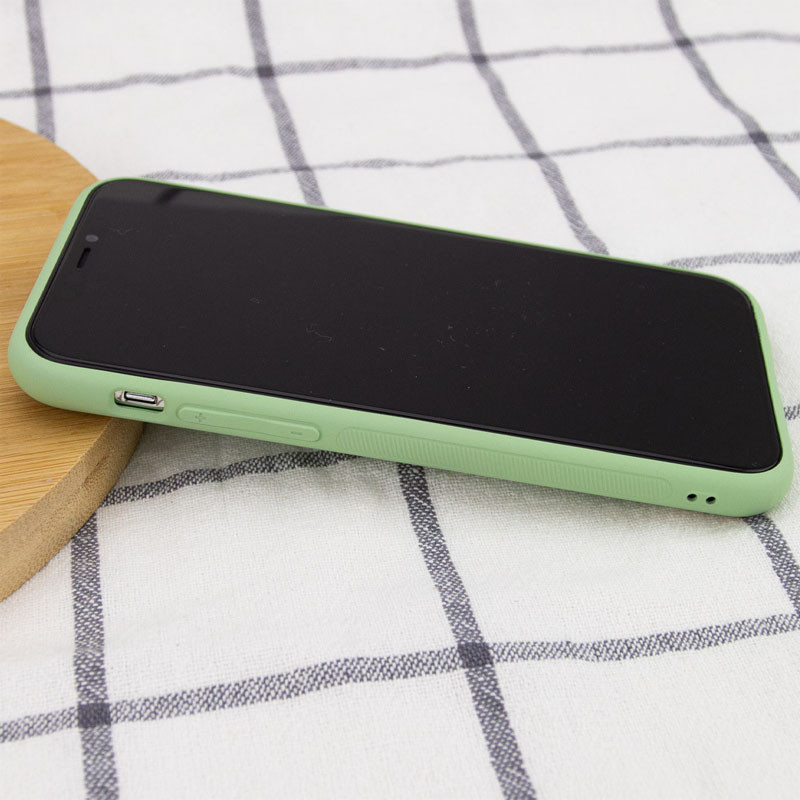 Кожаный чехол Xshield для Apple iPhone 13 Pro Max (6.7") (Зеленый / Pistachio) в магазине vchehle.ua