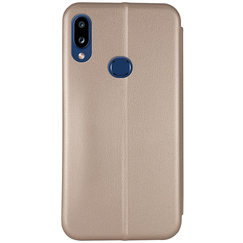 Фото Шкіряний чохол-книжка Classy на Samsung Galaxy A10s (Золотий) на vchehle.ua
