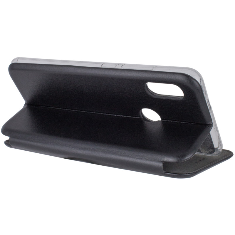 Кожаный чехол-книжка Classy для Xiaomi Redmi Note 5 Pro / Note 5 (DC) (Черный) в магазине vchehle.ua