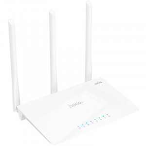 Маршрутизатор (роутер) Hoco HI30 WiFi4 100Mbs