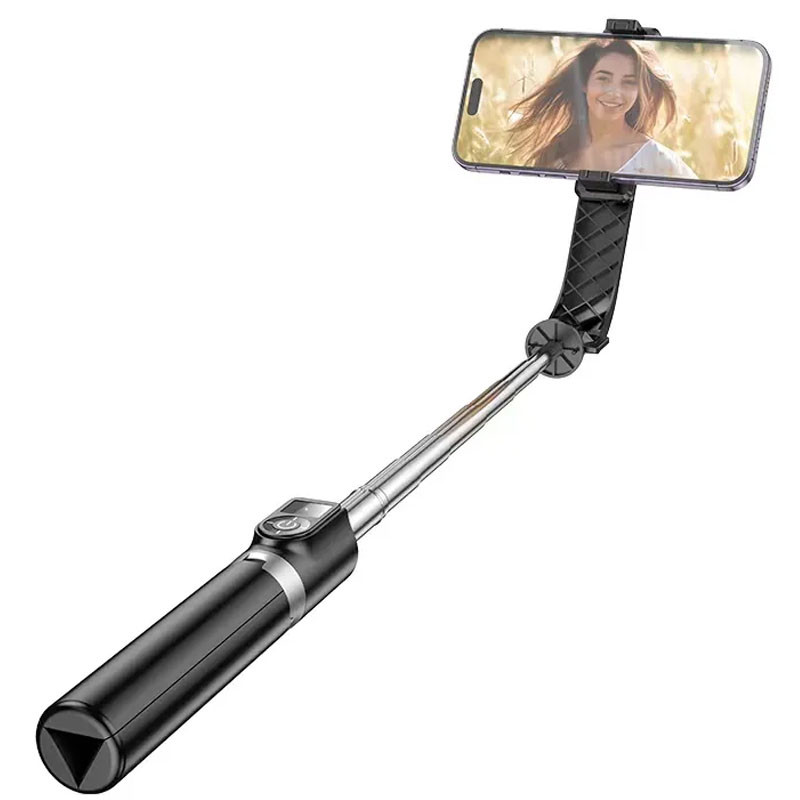 Фото Монопод для селфи Hoco K20 трипод + съемный BT пульт (Black) на vchehle.ua