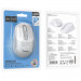 Купить Мышь беспроводная Hoco GM28 2.4G (White / Gray) на vchehle.ua