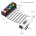 Фото Настенный светильник Lines SAL-013B Bluetooth USB interface with app (6+2 pcs) (White) на vchehle.ua