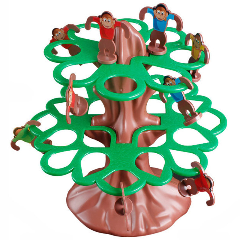 Настольная интерактивная игра Ummi 707-31 Jumping Monkeys Game (Brown / Green)