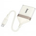 Переходник Hoco UA40A Crystal 2in1 Type-C to SD/TF (0.15m) (Apricot) в магазине vchehle.ua