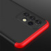 Фото Пластиковая накладка GKK LikGus 360 градусов (opp) для Samsung Galaxy A52 4G / A52 5G / A52s (Черный / Красный) в магазине vchehle.ua