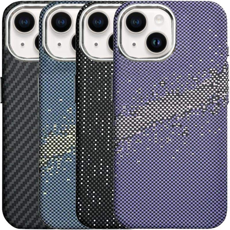 Пластикова накладка Kevlar with Magnetic Safe на Apple iPhone 15 (6.1")