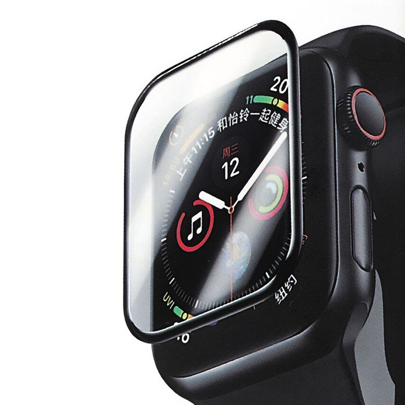 Фото Полимерная 3D пленка Blueo High-Molecule для Apple Watch 10/11 42mm (Черный) на vchehle.ua