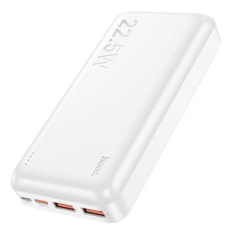 Фото Power Bank Hoco 20000 mAh J101A Astute PD20W+22.5W (White) в магазине vchehle.ua