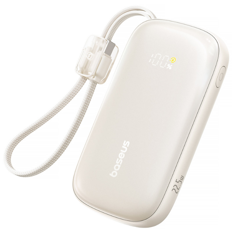 Power Bank Baseus 10000 mAh EnerFill FC21 Qpow 3 Ultra 22.5W (E0027L01) (White)