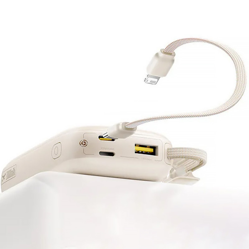 Фото Power Bank Baseus 10000 mAh EnerFill FC21 Qpow 3 Ultra 22.5W (E0027L01) (White) на vchehle.ua