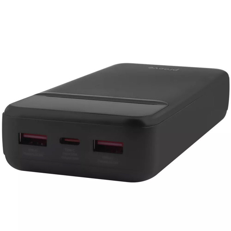 Фото Power Bank Proove 20000 mAh Illuminator 2 22.5W (Black) в магазине vchehle.ua