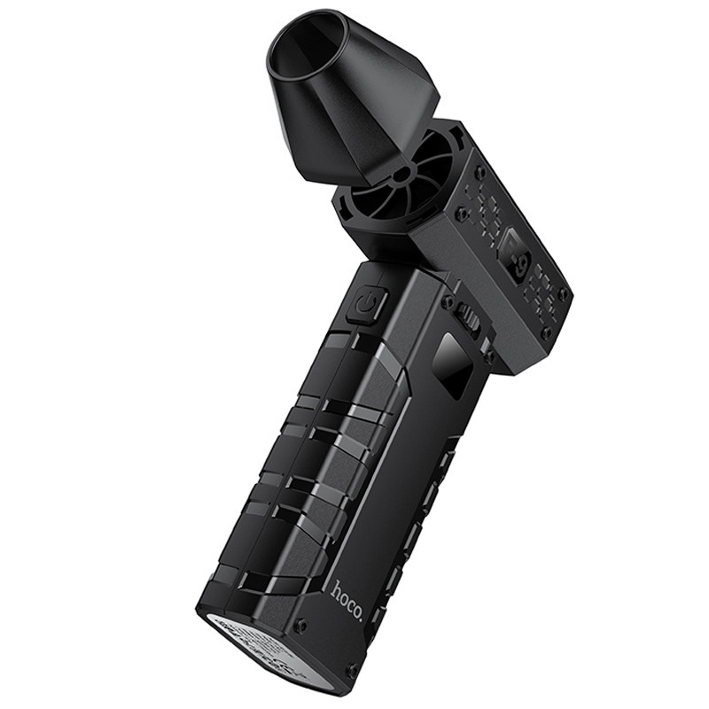 Замовити Портативний турбовентилятор Hoco HX67 Force fan (Black) на vchehle.ua