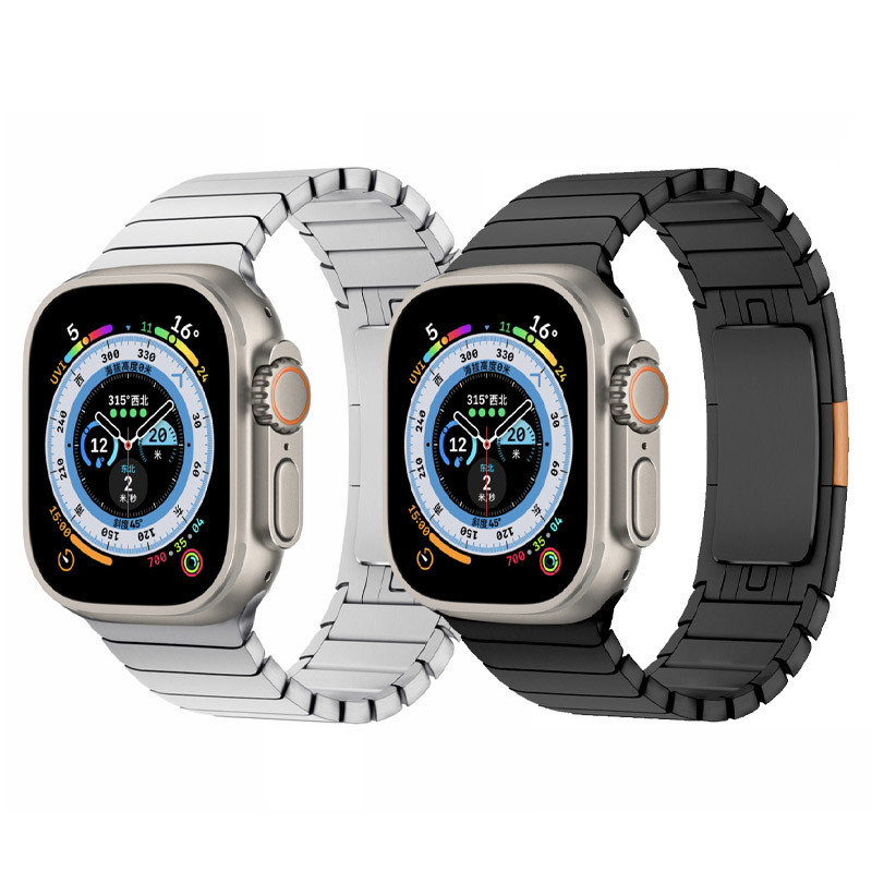 Ремінець Steel для Apple Watch 42(ser.1-3)/44/45/46/49mm (140-190mm)