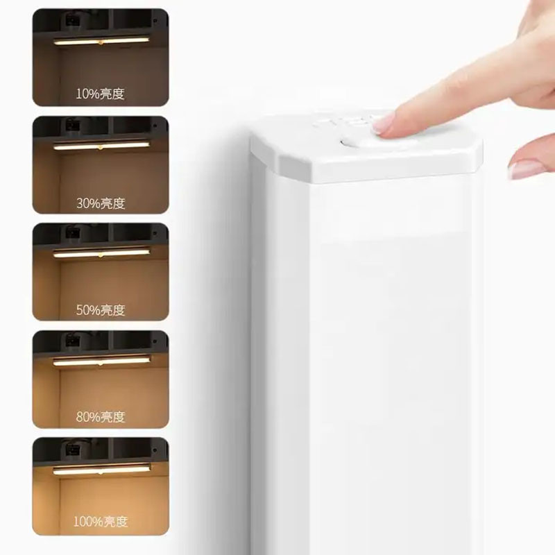 Купити Сенсорний світильник LED з датчиком руху MZ-CT-902 (220*22.8*18.6mm) (White light) на vchehle.ua