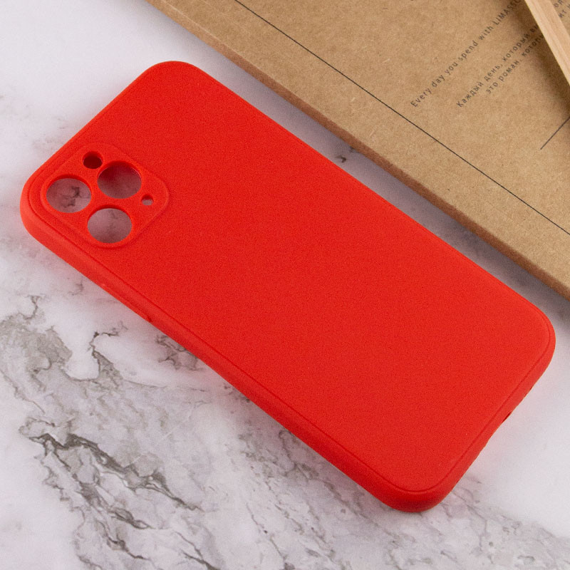 Силиконовый чехол Candy Full Camera для Apple iPhone 11 Pro Max (6.5") (Красный / Red) в магазине vchehle.ua