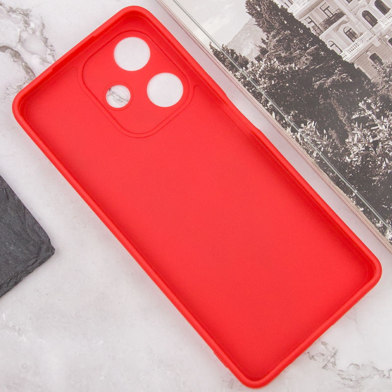 Фото Силіконовий чохол Candy Full Camera на Infinix Hot 30 (Червоний / Red) в маназині vchehle.ua