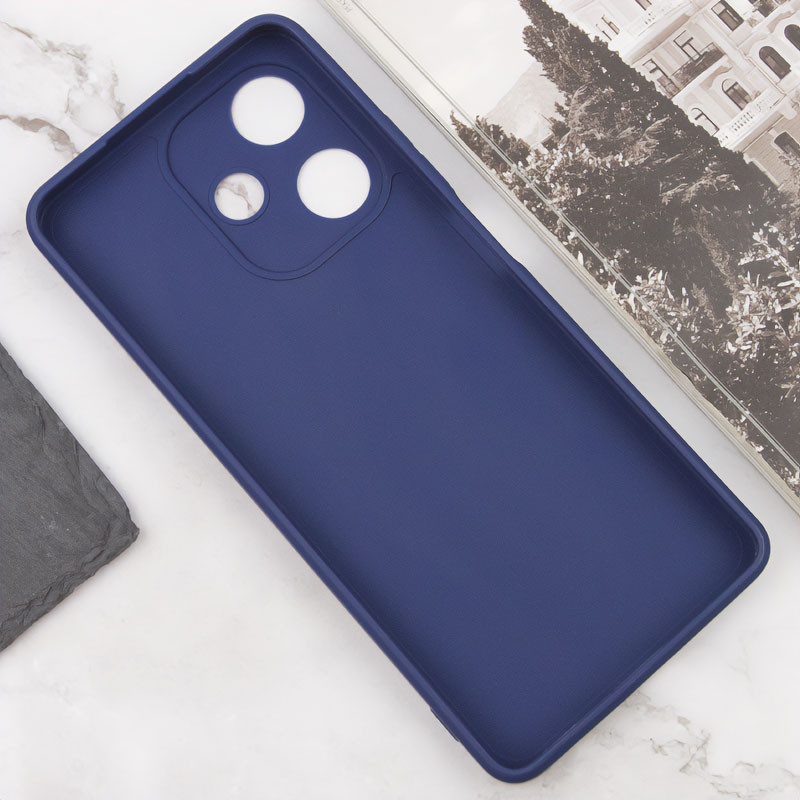 Фото Силіконовий чохол Candy Full Camera на Infinix Hot 30 (Синій / Dark Blue) в маназині vchehle.ua