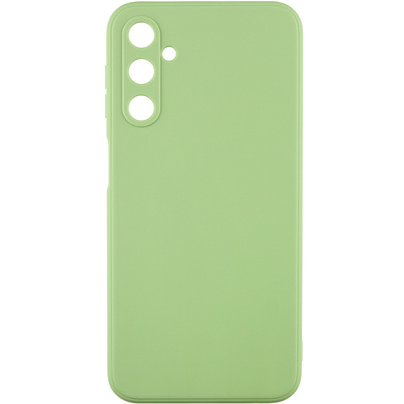 Силіконовий чохол Candy Full Camera на Samsung Galaxy A15 4G/5G / M15 5G (Фісташковий)