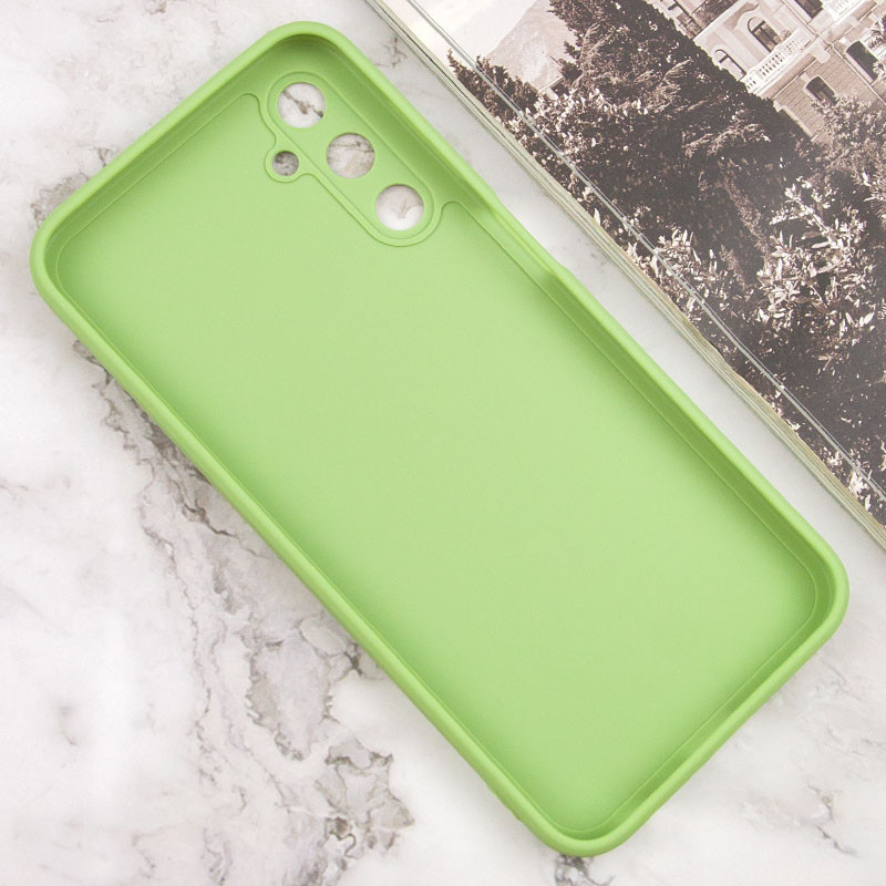 Фото Силіконовий чохол Candy Full Camera на Samsung Galaxy A15 4G/5G / M15 5G (Фісташковий) в маназині vchehle.ua