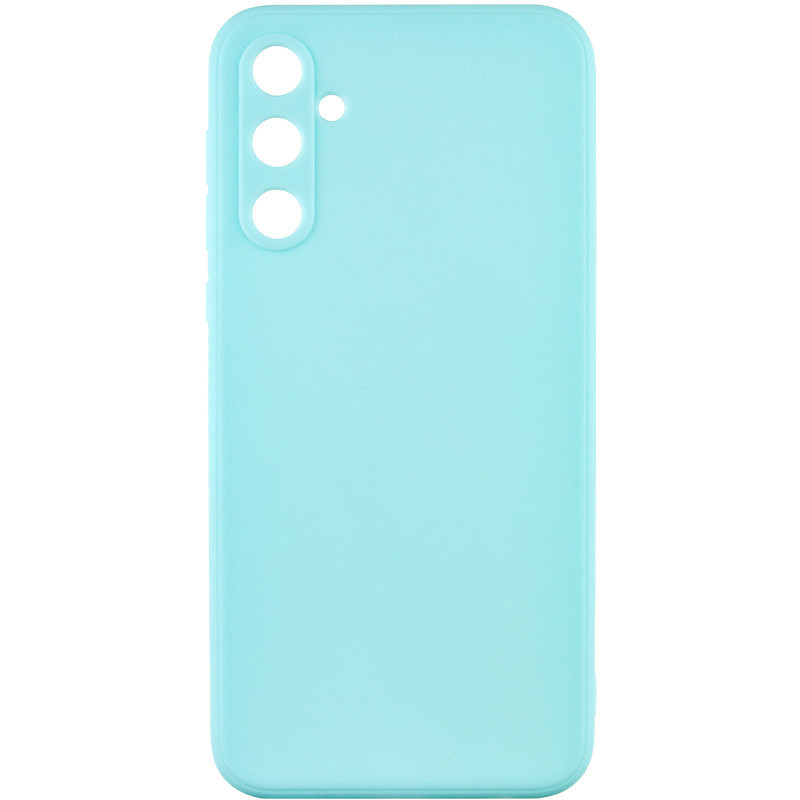 Силиконовый чехол Candy Full Camera для Samsung Galaxy A55 (Зеленый / Menthol)