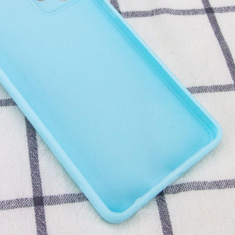 Фото Силиконовый чехол Candy Full Camera для Xiaomi Poco F5 / Note 12 Turbo (Бирюзовый / Turquoise) в магазине vchehle.ua