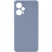 Силиконовый чехол Candy Full Camera для Xiaomi Poco F5 / Note 12 Turbo (Серый / Smoky Gray)