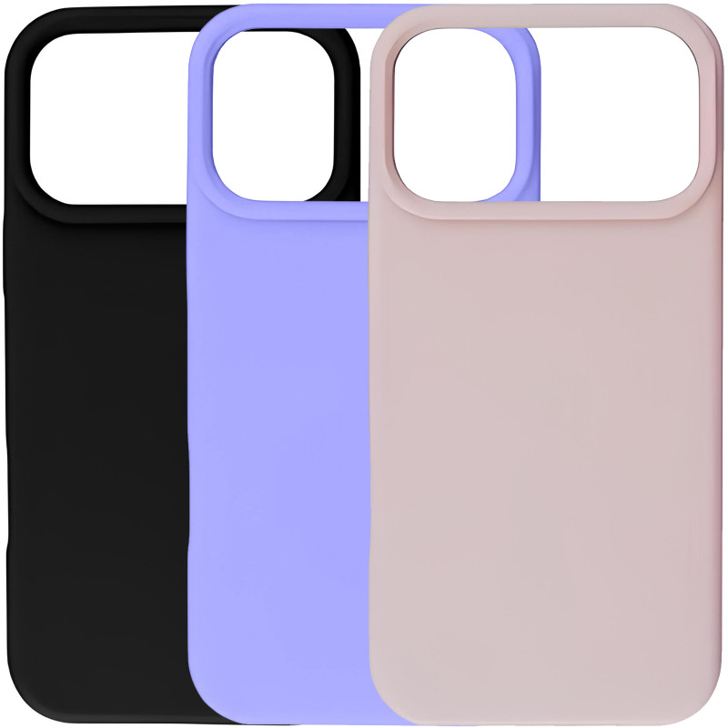 Силиконовый чехол Fibra Full with Magnetic Safe для Apple iPhone 17 Pro (6.3")
