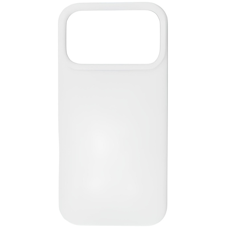 Силиконовый чехол Fibra Full with Magnetic Safe для Apple iPhone 17 Pro (6.3") (White)