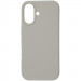 Силиконовый чехол Fibra Full with Magnetic Safe для Apple iPhone 17 (6.3") (Dark Stone)