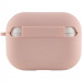 Фото Силіконовий футляр з мікрофіброю для навушників Airpods Pro (Рожевий / Pink Sand) в маназині vchehle.ua