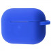 Силіконовий футляр Shock-proof для навушників AirPods Pro + карабін (Синій / Capri Blue)