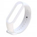 Силіконовий ремінець для Xiaomi Mi Band 7 (Білий / White)