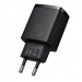 МЗП Baseus Compact Quick Charger 20W QC+PD (1USB-A/1C) (CCXJ-B) (Black)