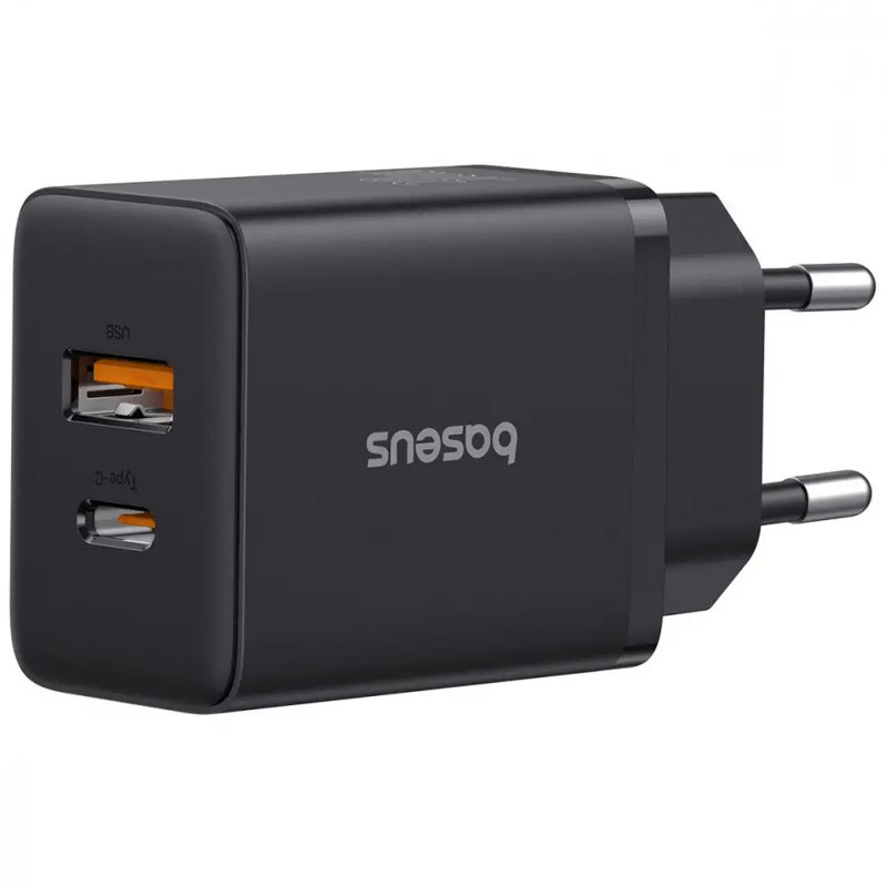 Фото СЗУ Baseus Cube Pro Fast Charger PD30W+QC3.0 (1USB-A/1C) (P10111404) (Cluster Black) на vchehle.ua