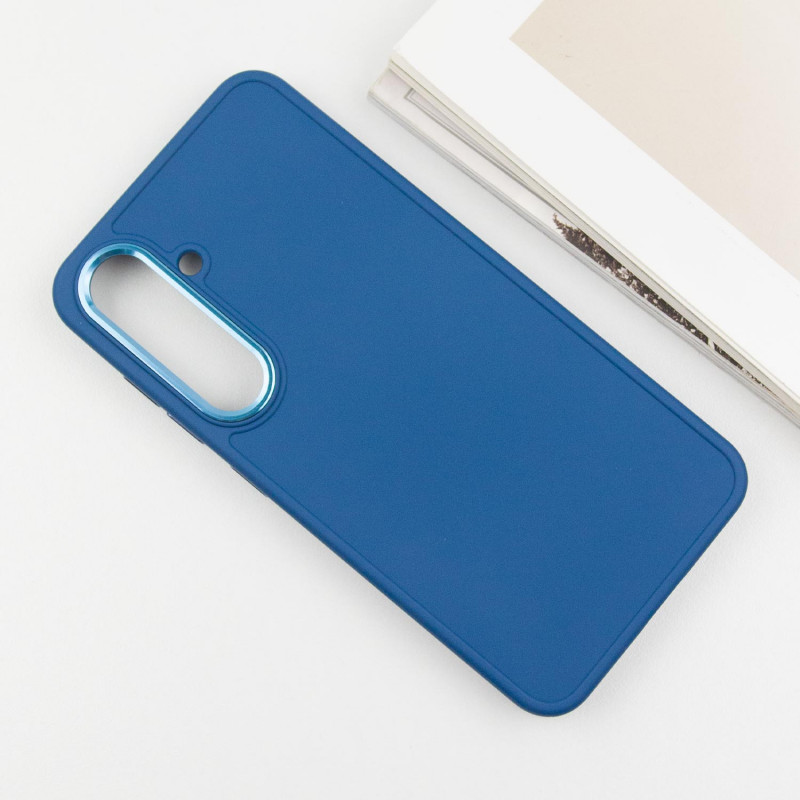 Фото TPU чохол Bonbon Metal Style на Samsung Galaxy S23+ (Синій / Denim Blue) в маназині vchehle.ua