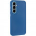TPU чехол Bonbon Metal Style для Samsung Galaxy S24+ / S25+ (Синий / Denim Blue)