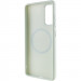 Фото TPU чехол Bonbon Metal Style with Magnetic Fit для Samsung Galaxy S23 FE (Белый / White) в магазине vchehle.ua
