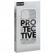 Фото TPU чохол Carbon Protective with Magnetic safe на Apple iPhone 14 Pro Max (6.7") (Black) на vchehle.ua